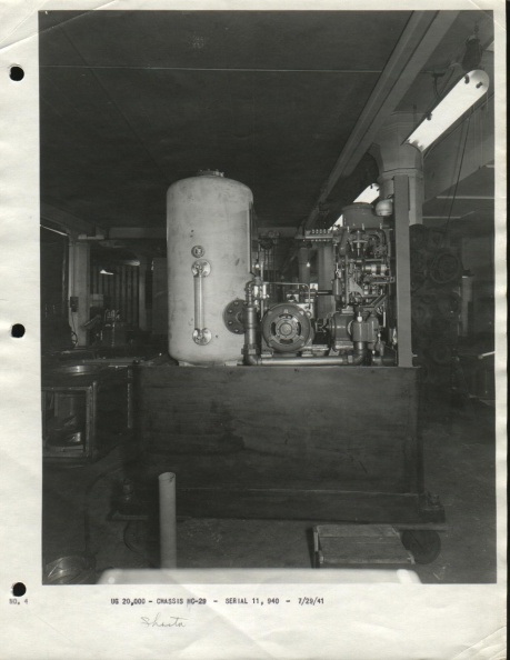Woodward actuator governor on assembly floor circa 1935.jpg